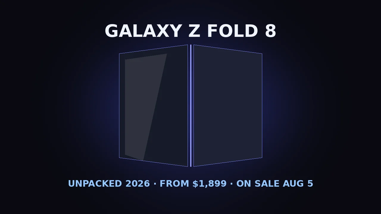 Galaxy Z Fold 8 First Look: Samsung's Wide-Screen Gamble Is the Upgrade Foldables Needed